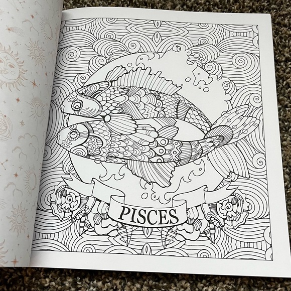 Astrology Coloring Book - Picture 16 of 16